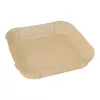 PAPSTAR 100 papier cuisson pour friteuse à air chaud 23 x 23 cm (89966)