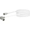Câble coaxial Schwaiger MiniD@t F-Quick M/M 3 m blanc MMC30052