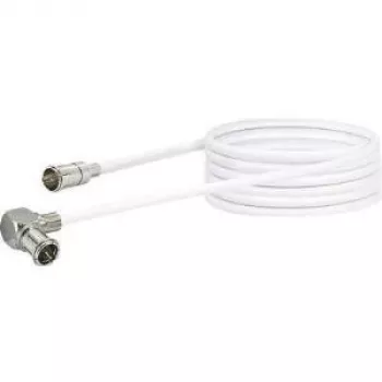 Câble coaxial Schwaiger MiniD@t F-Quick M/M 3 m blanc MMC30052