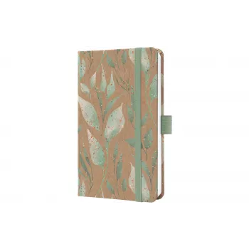 Agenda hebdomadaire SIGEL Pure Sparkle Leaves Pflanze 2026 multicolore - A6 (J6802)