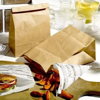 PAPSTAR 88448 Rectangular Brown Serving Platter, Fresh Fibre Cardboard, 360 x 220 mm, 250 Pieces