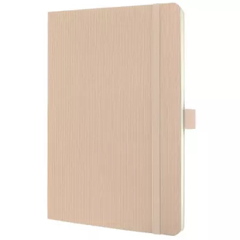 Carnet SIGEL Conceptum A5 ligné, couverture souple beige, 192 pages CO333
