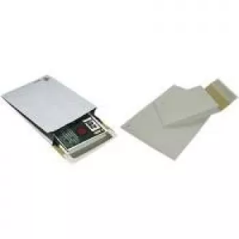 Enveloppe d'expédition matelassée en papier MAILmedia K-Pack C4, blanc-gris, autocollante, 360 g/m² 995787