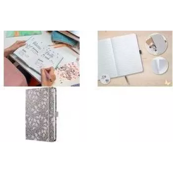 Carnet SIGEL Jolie Beauty Enchanted Heart A5 ligné couverture rigide 176 pages JN361