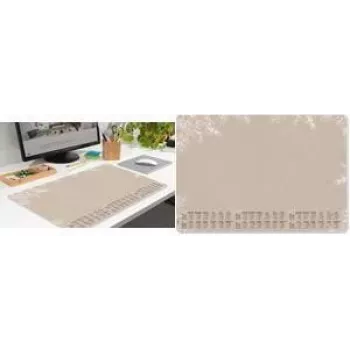 Sous-main SIGEL H6316 en papier eucalyptus naturel, 595 x 410 mm (DIN A2), 30 feuilles, 80 g/m², collé