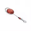 Enrouleur de badge DURABLE Jojo STYLE avec crochet à ressort 832703, rouge