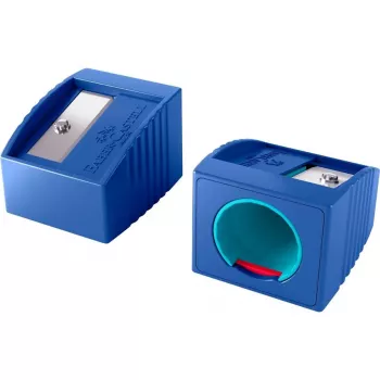 Taille-crayon Faber-Castell Grippy bleu (181780)