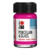 Peinture pour porcelaine et verre Marabu, brillante, framboise, 15 ml 11150039131