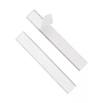 DURABLE LABELFIX® porte-étiquettes autocollant 200x20 mm, transparent, 10 pièces 802019