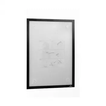 Cadre d'information DURABLE DURAFRAME WALLPAPER A3, noir, autocollant, fermeture magnétique 484401