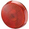 FISCHER Bicycle LED Blinking Safety Light with Clip Attachment for Clothing, Bags and Backpacks, Black (85467)