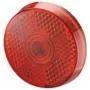 Lumière de sécurité clignotante LED pour vélo FISCHER avec fixation à clip pour vêtements, sacs et sacs à dos, noire (85467)