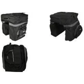 Sacoche de vélo FISCHER noire 17 L 86245:FISCHER