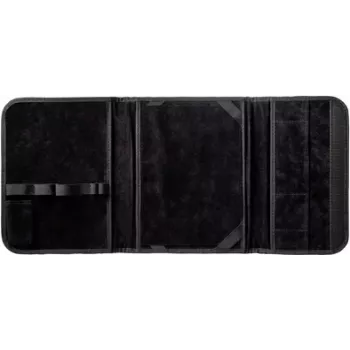 PARAT Basic Porte-documents de mesure 5650017061 noir similicuir A4 2 anneaux fermeture à glissière