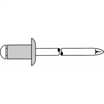 Gesipa Rivet aveugle Al/St 4x16mm Standard KS 10,5-12,5mm (pack de 500) 1454030