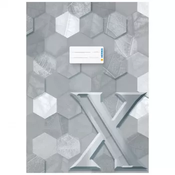 HERMA Heftschoner X Couverture de cahier, DIN A4, gris, 10 pièces 20090