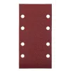 Feuilles de papier abrasif kwb 818312 grain 120, 185 x 93 mm, lot de 5