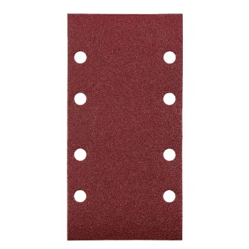 Feuilles de papier abrasif kwb 818312 grain 120, 185 x 93 mm, lot de 5