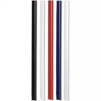 Barrettes de serrage DURABLE A4 3 mm, lot de 50, noir 293001