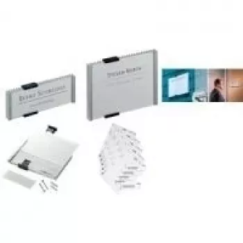 Étiquettes à insérer DURABLE 210 x 148,5 mm A5 carton blanc 170 g/m² 10 feuilles (485502)