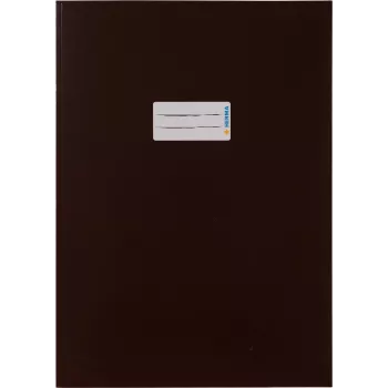 Protège-cahier HERMA A4 carton brun 19754