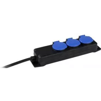 Adaptateur 3 prises AS SCHWABE sans interrupteur (38601)