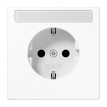 Prise Schuko JUNG LS 1520 BFKINA WW type F blanc alpin