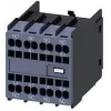 Siemens Auxiliary Switch Block 3RH2911-2GA31, 1 NO + 1 NC, Screw Terminal, Front Mounting