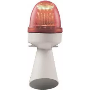 Avertisseur combiné Grothe orange HUPE WL 6311 24 V CC (31341)
