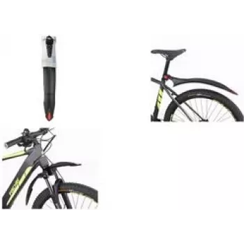 Ensemble de garde-boue pour vélo FISCHER 26-29 pouces plastique fixation rapide noir 85968
