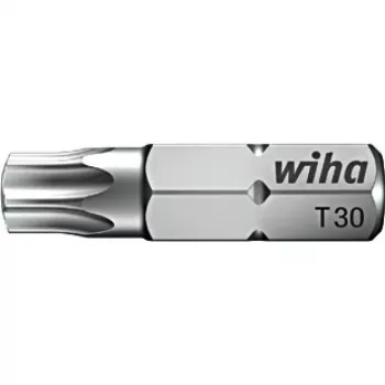 Wiha Embout tournevis Torx T27 x 25 mm, queue hexagonale 1/4 inch 7015Z/T27-25