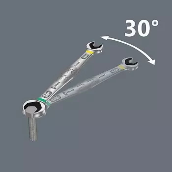 Clé à fourche double Wera 6002 Joker 20 x 22 mm 05020260001