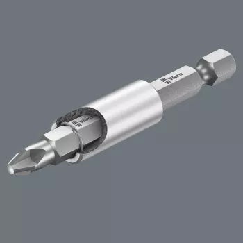 Wera 05136393001 Bit-Check ensemble de 11 embouts de vissage avec porte-embout universel, entraînement hexagonal 1/4 pouce, longueur 25 mm, PH/PZ/TX Plus/Hex-Plus