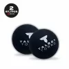 TALBOT torro balle de squash, noir/rouge, medium, blister de 2 avec point rouge 251105