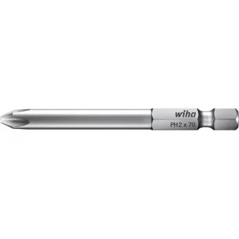 Wiha Phillips PH1 embout 25mm hex E6.3 chrome-vanadium 22509