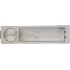 Insert de bouton de sonnette RITTO 1229922 en acier inoxydable avec plaque nominative pour série Portier