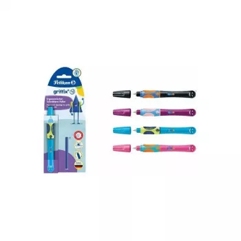 Pelikan griffix Replacement Nibs for Fountain Pens, A + L Assorted (8 Beginner, 2 Left-Handed), 10 Pieces 964049