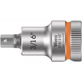 Douille-embout hexagonale Wera 8740 B HF Zyklop à entraînement 3/8 inch, Hex-Plus, 3/16 inch avec fonction de maintien 05003085001