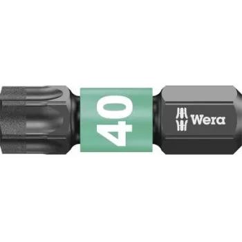 Embout tournevis Wera Impaktor Torx T40, hexagone 1/4 pouce, 25mm, revêtement diamant 05057627001