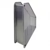 Porte-revues en métal filaire HELIT H2518000 Mesh DIN A4 argent thermolaqué, 1 pièce