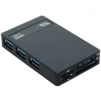 EXSYS EX-1635 Lecteur de cartes multiple USB 3.2 Gen 1, noir