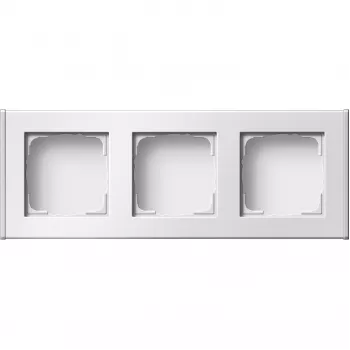 Profil d'installation Gira 136327 3 postes System 55 blanc pur