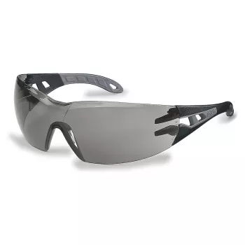 Lunettes de protection uvex pheos 9192 285 HC/AF noir/gris/gris