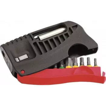 Coffret d'embouts Cimco 114594 10 pièces avec embouts Phillips, Pozidriv, fente et Torx