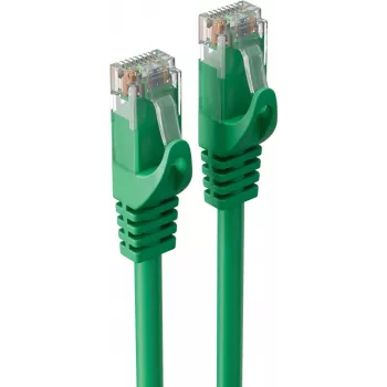 shiverpeaks BASIC-S câble patch Cat.6A U/UTP, RJ45, 25m, vert BS08-35103