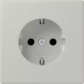 Prise SCHUKO JUNG LC 1520 205 16 A 250 V, duroplaste laqué, série LS, gris clair 31 (32013)