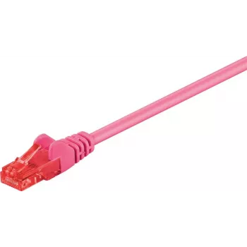 Wentronic câble patch 3m Cat6 RJ-45 magenta 95276-GB
