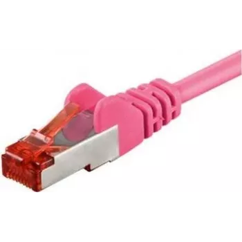 Wentronic câble patch CAT6 S/FTP, magenta, 1m 93434