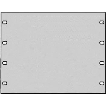 Panneau aveugle 19 pouces SCHROFF 2U RAL 7035 gris clair (30118-301)
