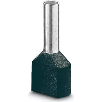 Embout double LAPP, 0,75 mm², 8 mm, partiellement isolé, gris, 500 pièces 61802000